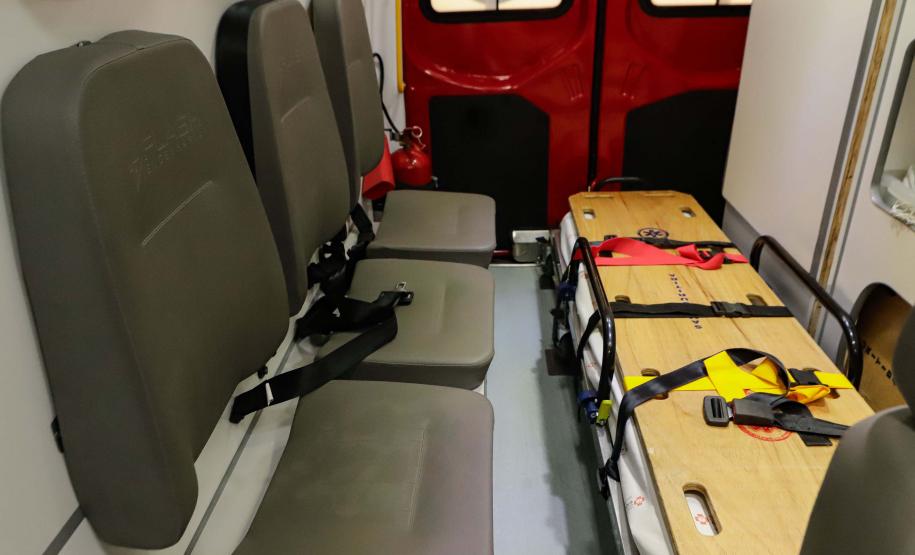 Curitiba, 10 de junho de 2024 - O Governo do Paraná investe em novas ambulâncias do Serviço Integrado de Atendimento ao Trauma em Emergência (Siate).