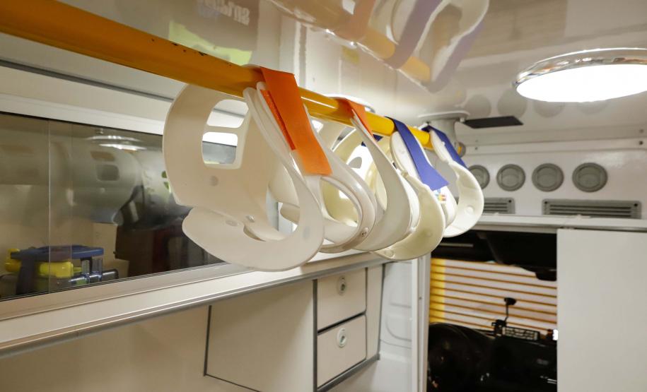 Curitiba, 10 de junho de 2024 - O Governo do Paraná investe em novas ambulâncias do Serviço Integrado de Atendimento ao Trauma em Emergência (Siate).