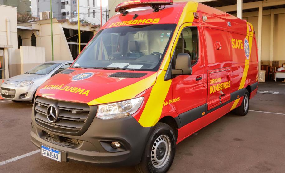 Curitiba, 10 de junho de 2024 - O Governo do Paraná investe em novas ambulâncias do Serviço Integrado de Atendimento ao Trauma em Emergência (Siate).