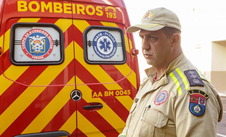 Curitiba, 10 de junho de 2024 - O Governo do Paraná investe em novas ambulâncias do Serviço Integrado de Atendimento ao Trauma em Emergência (Siate).