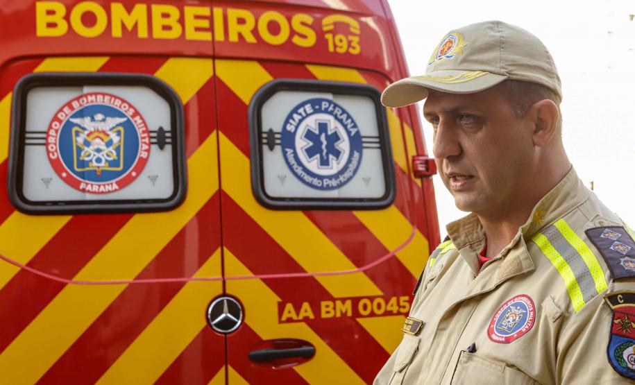 Curitiba, 10 de junho de 2024 - O Governo do Paraná investe em novas ambulâncias do Serviço Integrado de Atendimento ao Trauma em Emergência (Siate).