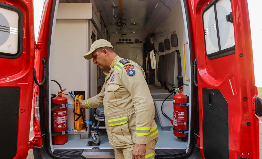 Curitiba, 10 de junho de 2024 - O Governo do Paraná investe em novas ambulâncias do Serviço Integrado de Atendimento ao Trauma em Emergência (Siate).