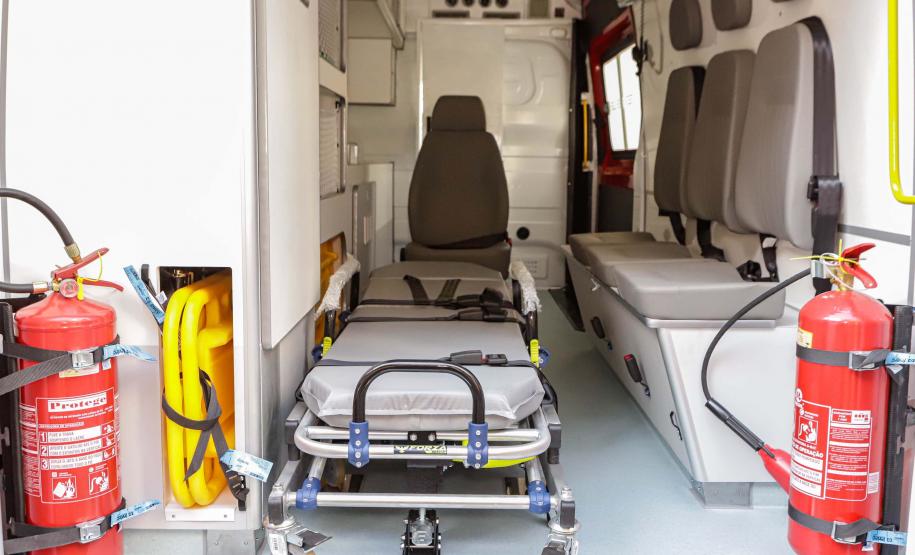 Curitiba, 10 de junho de 2024 - O Governo do Paraná investe em novas ambulâncias do Serviço Integrado de Atendimento ao Trauma em Emergência (Siate).
