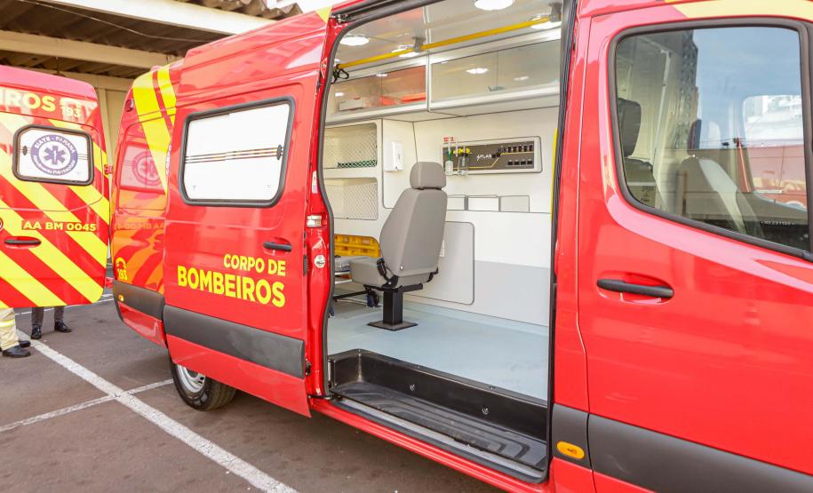 Curitiba, 10 de junho de 2024 - O Governo do Paraná investe em novas ambulâncias do Serviço Integrado de Atendimento ao Trauma em Emergência (Siate).