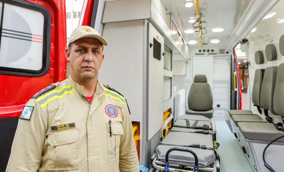 Curitiba, 10 de junho de 2024 - O Governo do Paraná investe em novas ambulâncias do Serviço Integrado de Atendimento ao Trauma em Emergência (Siate).