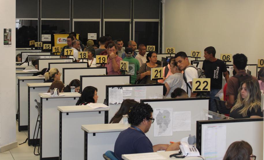 Agências do Trabalhador iniciam a semana com 21,5 mil vagas, maior número do ano