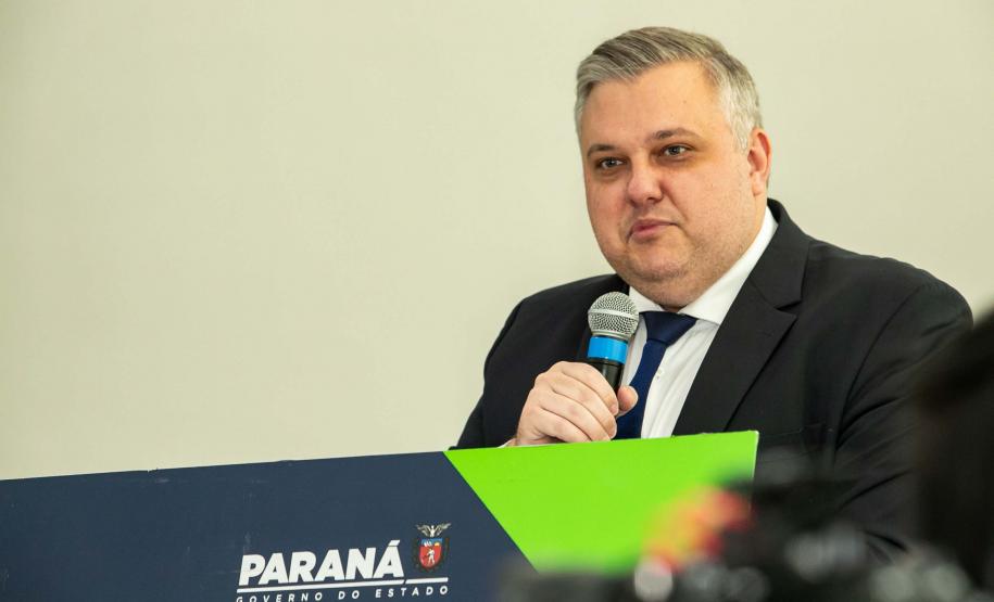 Curitiba, 24 de junho de 2024 - Governador Carlos Massa Ratinho Junior anunciou investimentos de R$ 505 milhões em energia e infraestrutura de gás canalizado para acelarar o crescimento do Paraná.