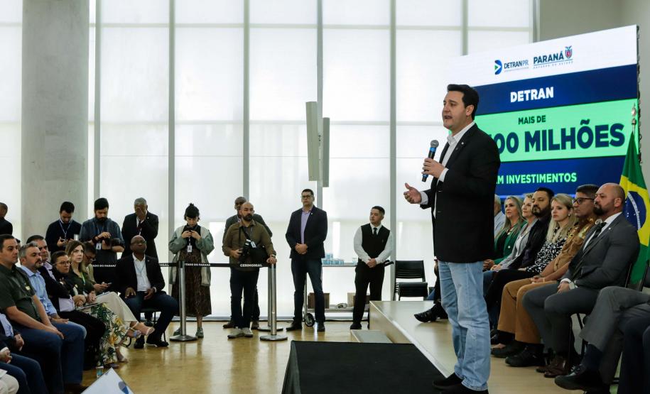 Detran-PR destina R$ 103,8 milhões para fortalecer ações de segurança no trânsito no Paraná