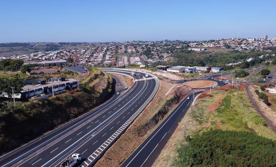 Governador inaugura novo contorno rodoviário de Jandaia do Sul