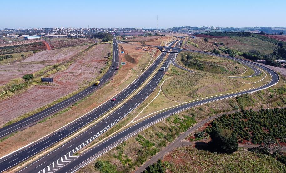 Governador inaugura novo contorno rodoviário de Jandaia do Sul