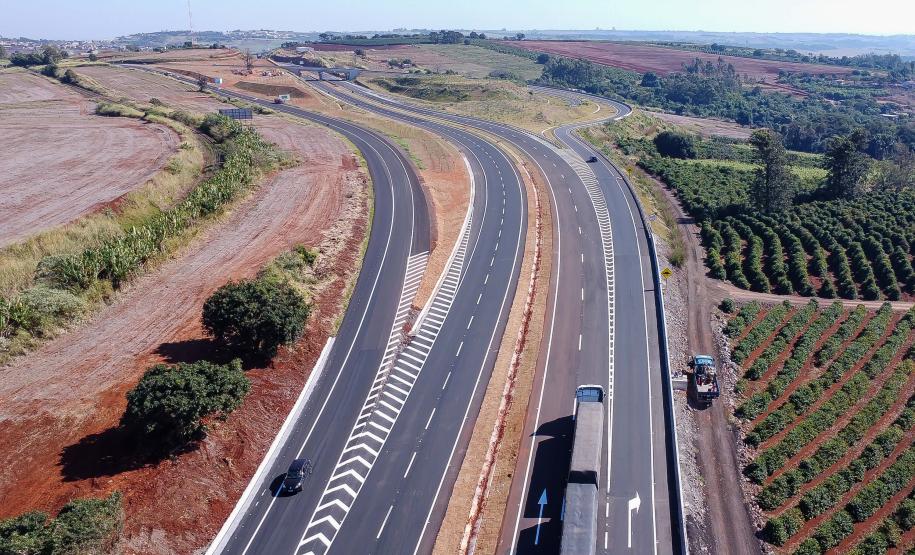 Governador inaugura novo contorno rodoviário de Jandaia do Sul