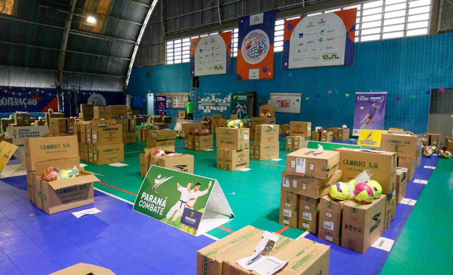 Governador em exercício Darci Piana participa do evento Transformando Pessoas, Formando Vencedores, evento que reuniu atletas e técnicos paranaenses que vão participar dos Jogos Olímpicos e Paralímpicos de Paris 2024.