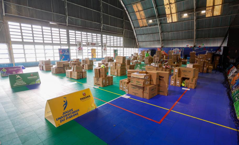 Governador em exercício Darci Piana participa do evento Transformando Pessoas, Formando Vencedores, evento que reuniu atletas e técnicos paranaenses que vão participar dos Jogos Olímpicos e Paralímpicos de Paris 2024.