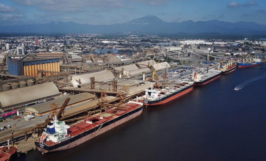 Importação cresce 14% nos portos paranaenses em 2024