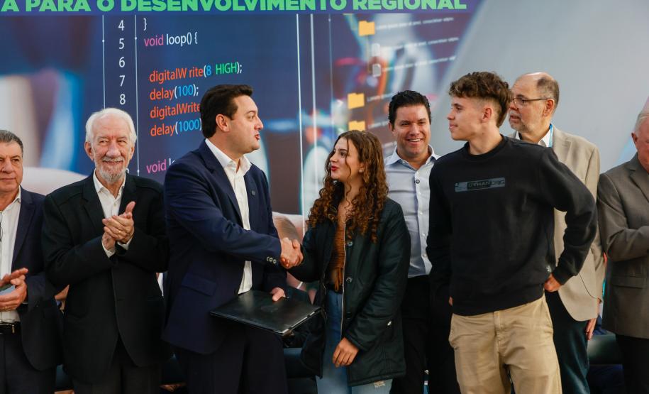 Governador Carlos Massa Ratinho Junior lança o projeto Talento Tech-PR.