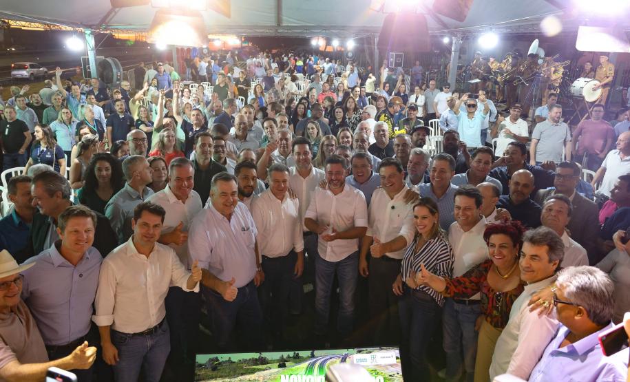 Governador inaugura novo contorno rodoviário de Jandaia do Sul