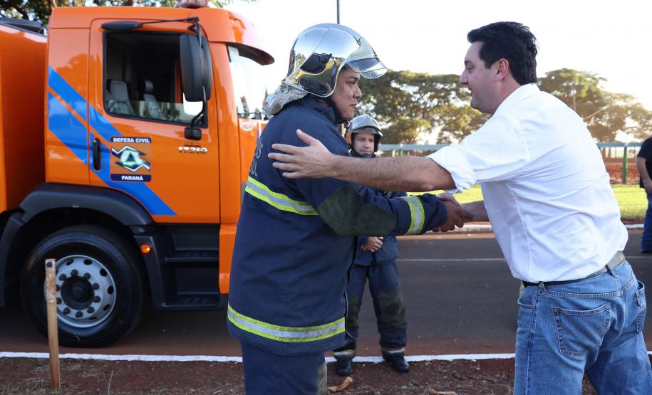 Governador inaugura novo contorno rodoviário de Jandaia do Sul