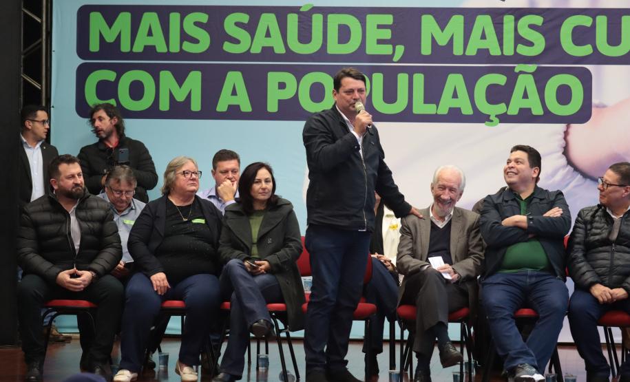 O governador em exercício Darci Piana participa neste sábado (29) do anúncio de novos investimentos do Governo do Estado em Quedas do Iguaçu.