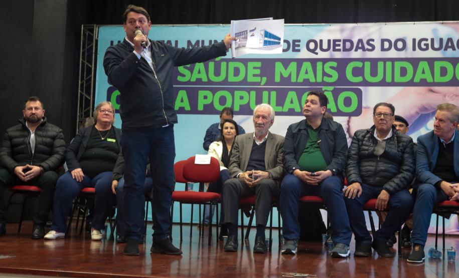 O governador em exercício Darci Piana participa neste sábado (29) do anúncio de novos investimentos do Governo do Estado em Quedas do Iguaçu.