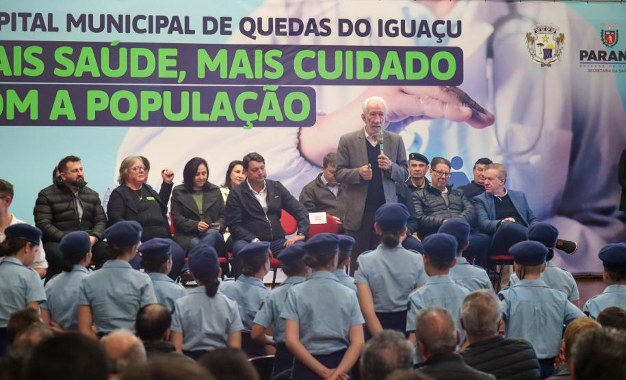 O governador em exercício Darci Piana participa neste sábado (29) do anúncio de novos investimentos do Governo do Estado em Quedas do Iguaçu.