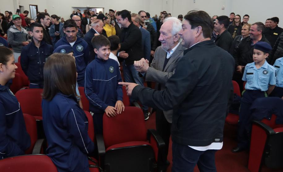 O governador em exercício Darci Piana participa neste sábado (29) do anúncio de novos investimentos do Governo do Estado em Quedas do Iguaçu.