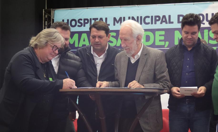 O governador em exercício Darci Piana participa neste sábado (29) do anúncio de novos investimentos do Governo do Estado em Quedas do Iguaçu.