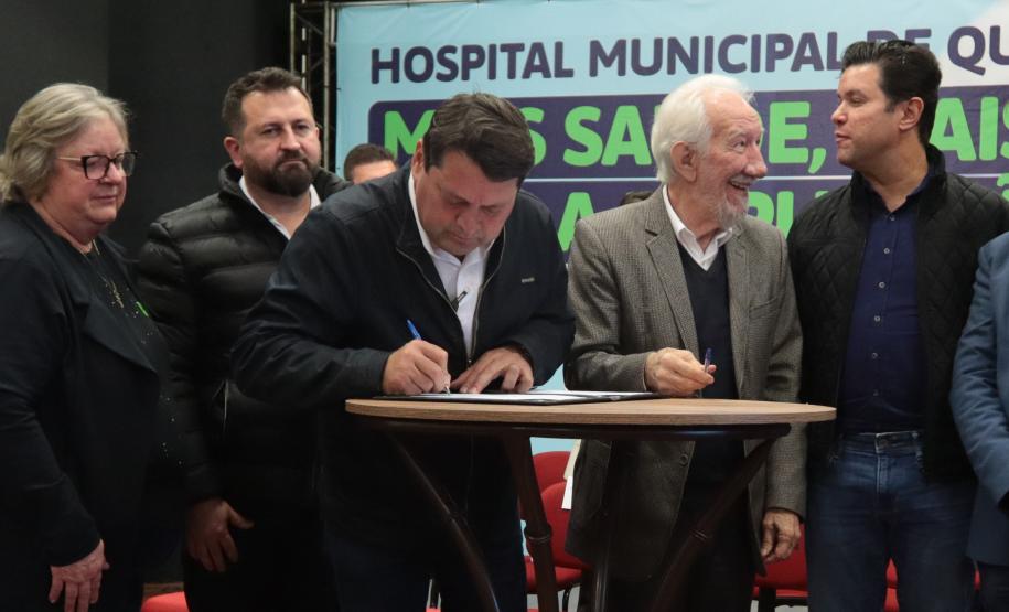 O governador em exercício Darci Piana participa neste sábado (29) do anúncio de novos investimentos do Governo do Estado em Quedas do Iguaçu.