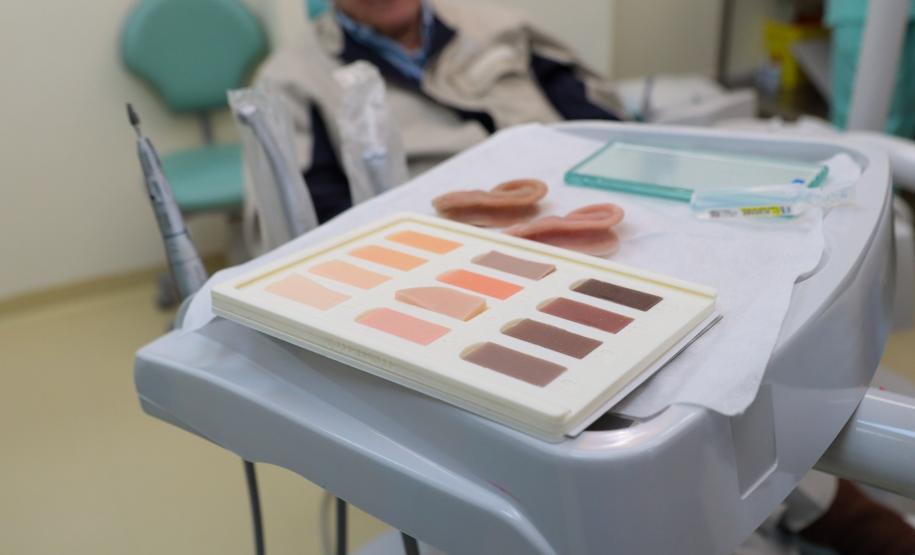 Ambulatório de próteses faciais reconstrutivas do Hospital de Reabilitação do Paraná