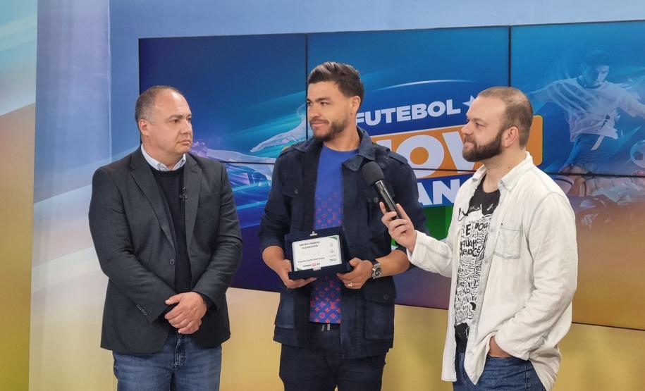 Piana destaca sucesso da 2ª divisão do Paranaense na TV Paraná Turismo em premiação