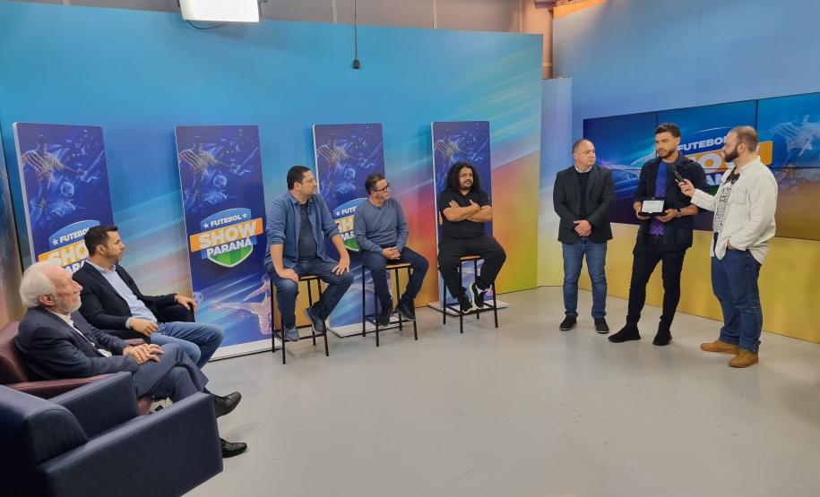 Piana destaca sucesso da 2ª divisão do Paranaense na TV Paraná Turismo em premiação