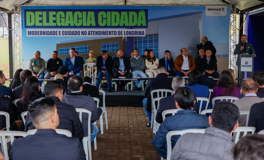 Com investimento de R$ 10,1 milhões, Polícia Civil inaugura Delegacia Cidadã em Londrina