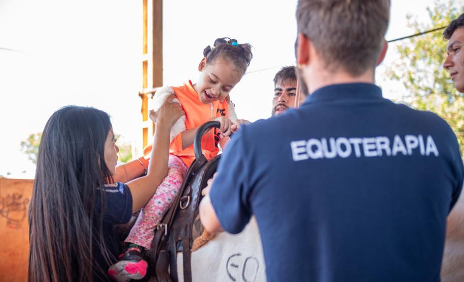 Criado há 9 anos, núcleo da UENP se destaca por terapia com cavalos