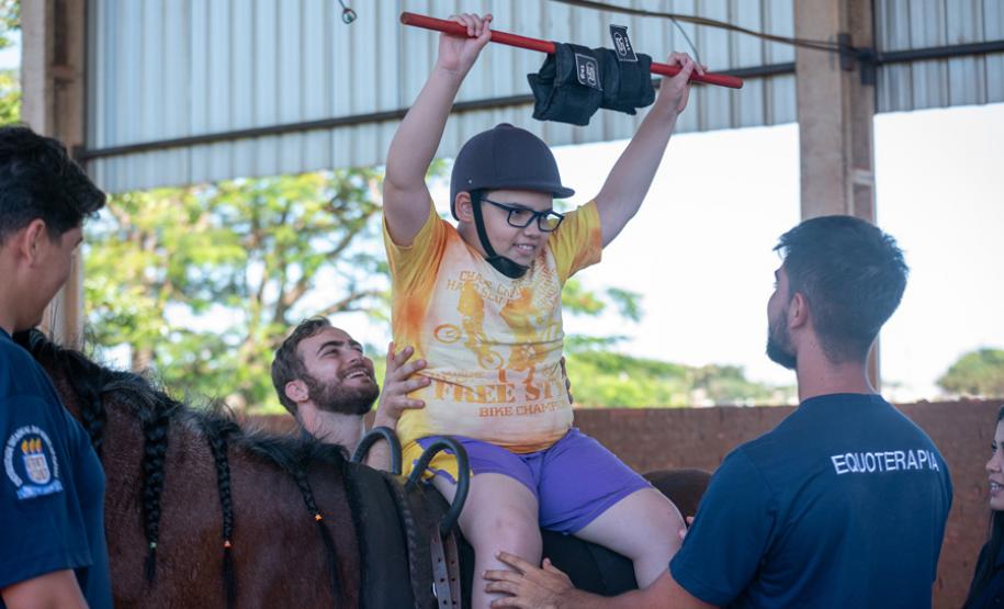 Criado há 9 anos, núcleo da UENP se destaca por terapia com cavalos