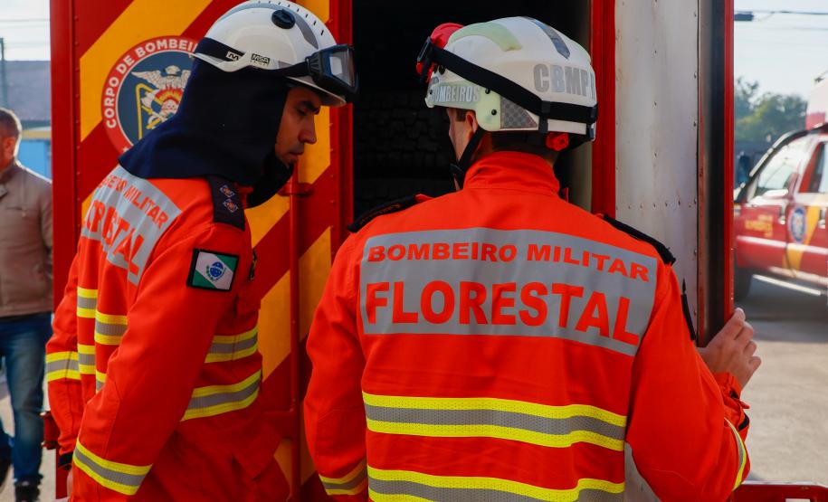 Paraná envia bombeiros para ajudar no combate a incêndios no Pantanal
