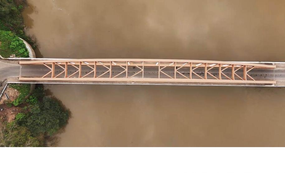 Cartão-postal: Ponte dos Arcos de União da Vitória é revitalizada pelo DER/PR.