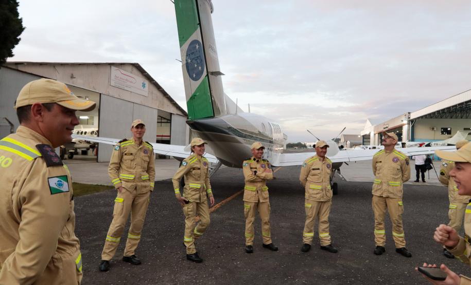 O Paraná envia na manhã desta quarta-feira (7) uma nova equipe da Força-Tarefa de Resposta a Desastres do Corpo de Bombeiros Militar do Paraná (CBMPR) para o Mato Grosso do Sul.