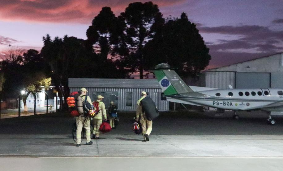 O Paraná envia na manhã desta quarta-feira (7) uma nova equipe da Força-Tarefa de Resposta a Desastres do Corpo de Bombeiros Militar do Paraná (CBMPR) para o Mato Grosso do Sul.