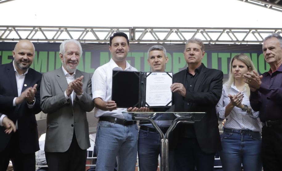 Governador autoriza início da pavimentação entre São José dos Pinhais e Mandirituba