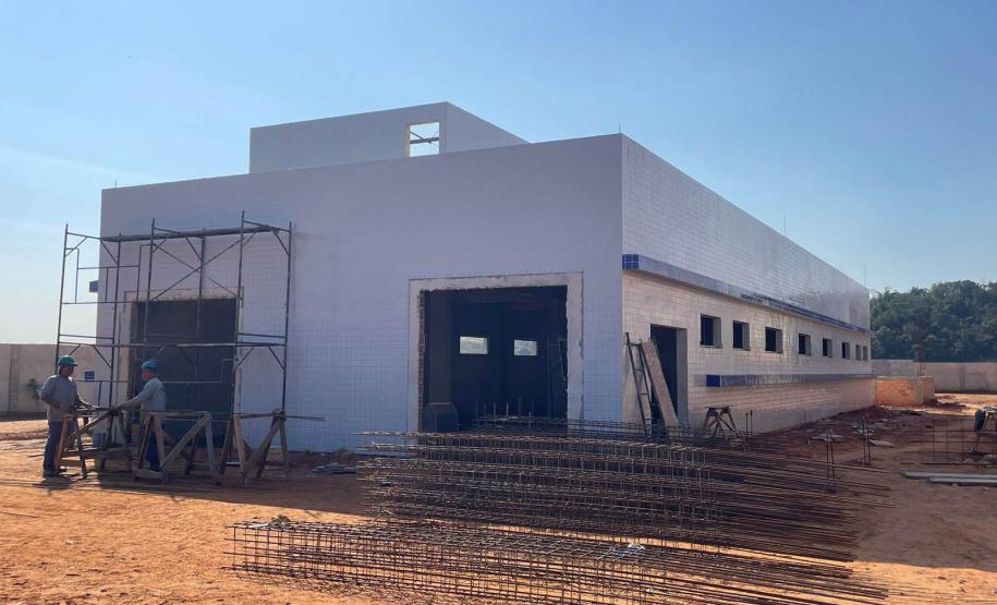 Ambulatório Médico de Especialidades (AME) Universitário de Ponta Grossa já atingiu 36% de execução da obra.