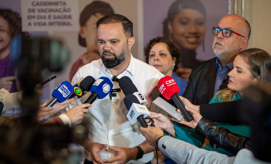 Governo reforça campanha de vacinação nas escolas do Paraná a partir de segunda-feira