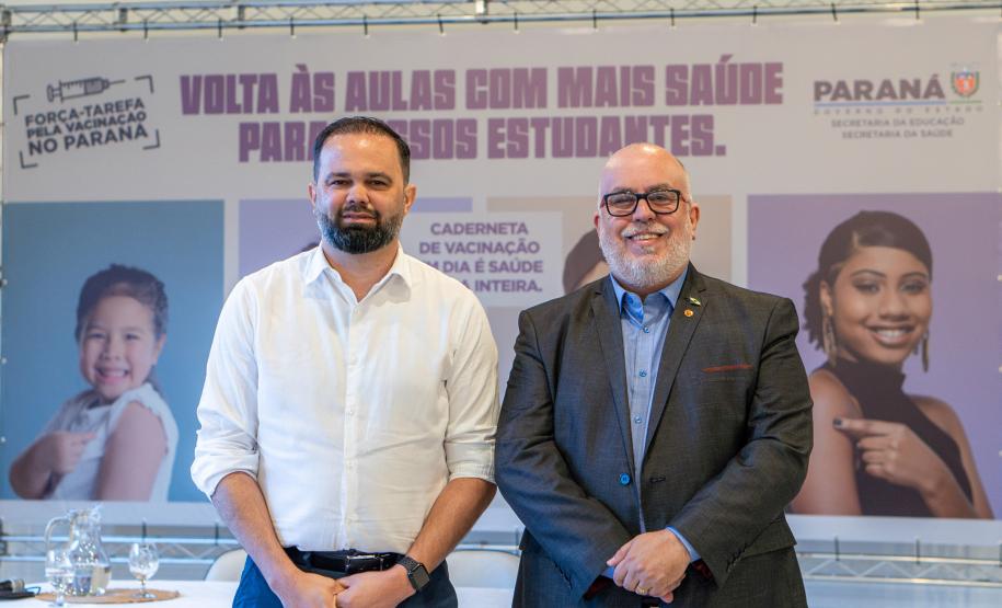 Governo reforça campanha de vacinação nas escolas do Paraná a partir de segunda-feira