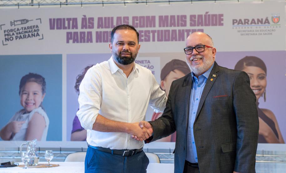 Governo reforça campanha de vacinação nas escolas do Paraná a partir de segunda-feira
