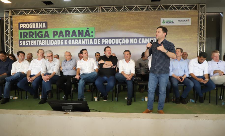 Governador lança programa de irrigação no campo com juros subsidiados pelo Estado