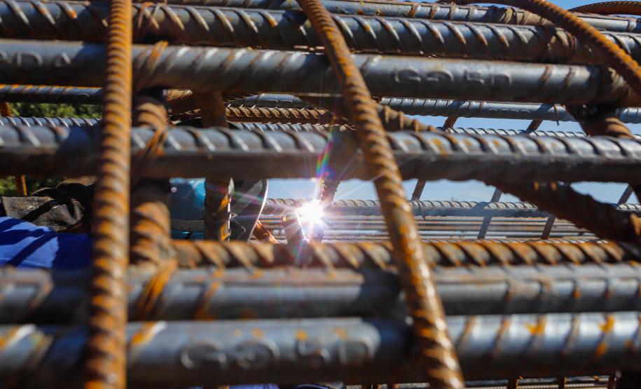 Obras da Ponte de Guaratuba avançam e chegam a 14,24% de execução