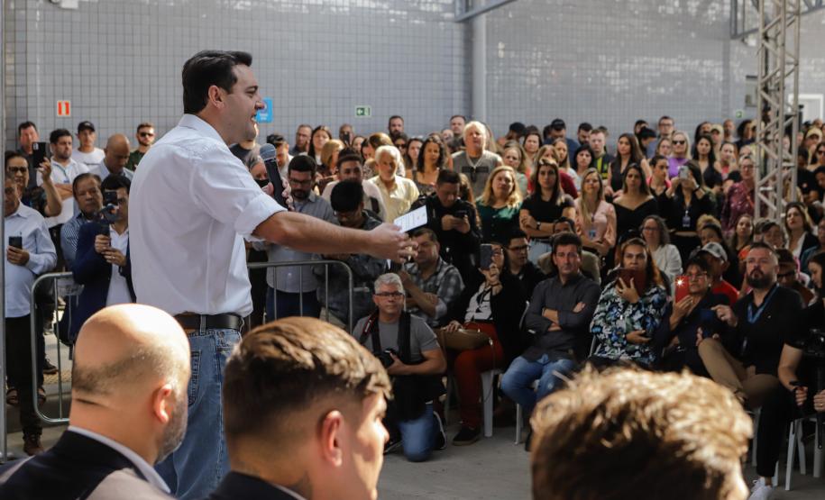 Ratinho Junior inaugura novo terminal metropolitano de São José dos Pinhais