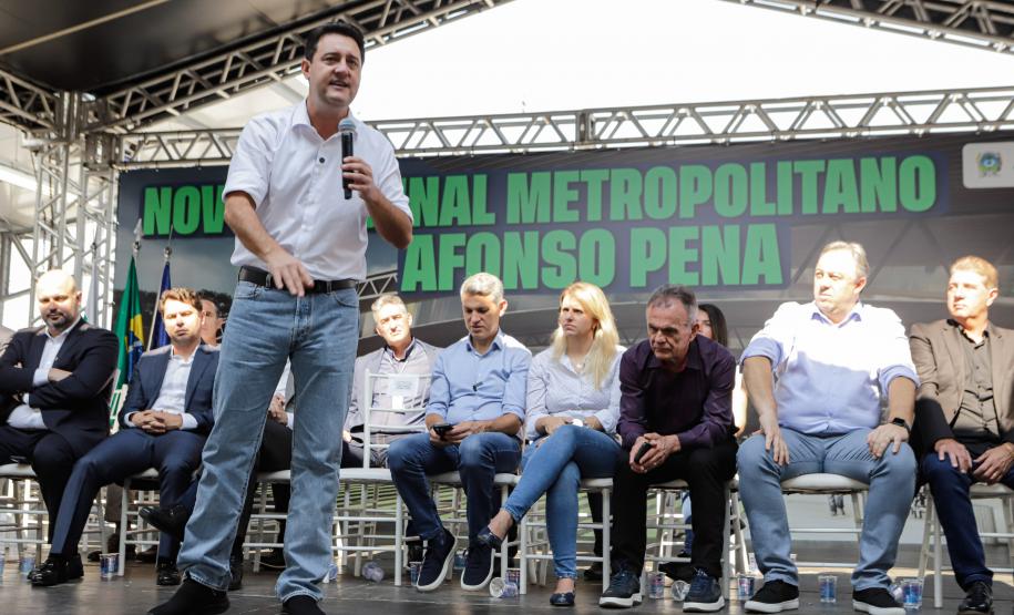 Ratinho Junior inaugura novo terminal metropolitano de São José dos Pinhais