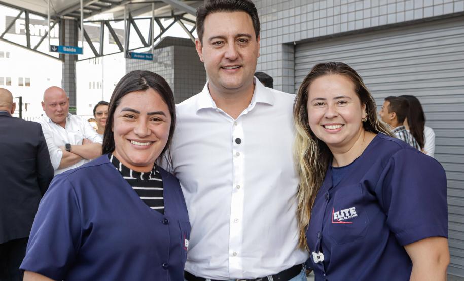 Ratinho Junior inaugura novo terminal metropolitano de São José dos Pinhais