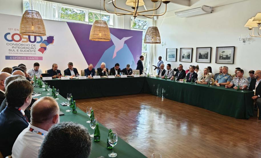 Estados discutem proposta de integração das polícias no Cosud do Espírito Santo