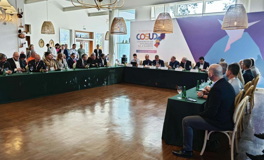 Estados discutem proposta de integração das polícias no Cosud do Espírito Santo