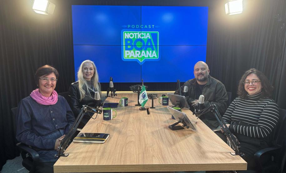 Banco da Mulher Paranaense é destaque do podcast Notícia Boa Paraná